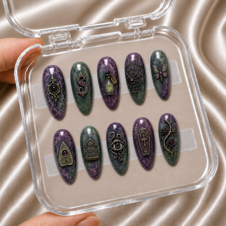 Scary Halloween - Personalized Press-On Nails