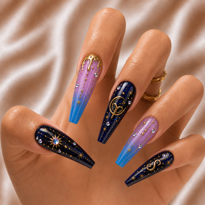 Aries Zodiac - Personalized Press-On Nails