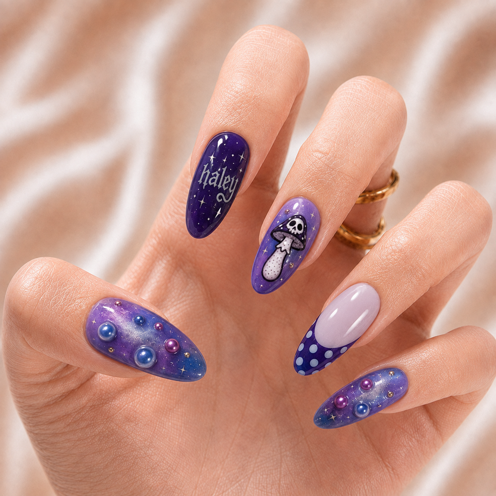 Magic Mushroom - Personalized Press-On Nails
