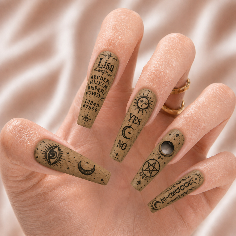 Ouija - Personalized Press-On Nails