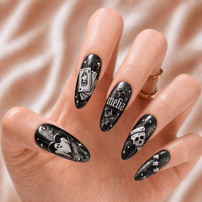 Ghost Halloween - Personalized Press-On Nails