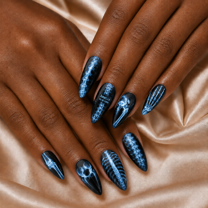 Skeleton Xray - Personalized Press-On Nails