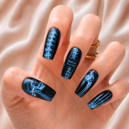 Skeleton Xray - Personalized Press-On Nails