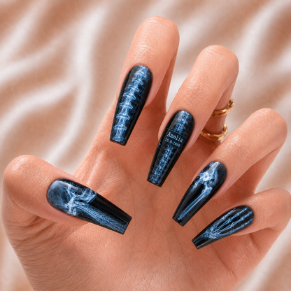 Skeleton Xray - Personalized Press-On Nails
