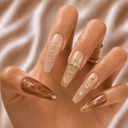 Amazing Grace - Personalized Press-On Nails