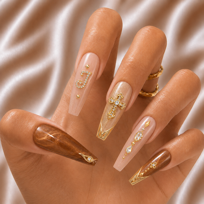 Amazing Grace - Personalized Press-On Nails