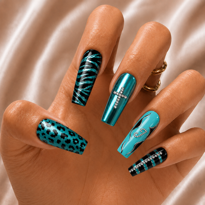 Gothic Christian - Personalized Press-On Nails