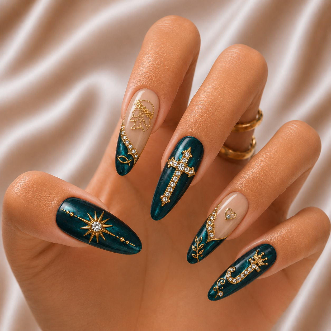 Faith Blessed - Personalized Press-On Nails
