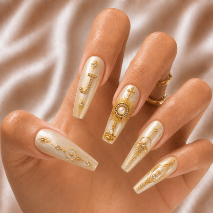 Monstrance - Personalized Press-On Nails
