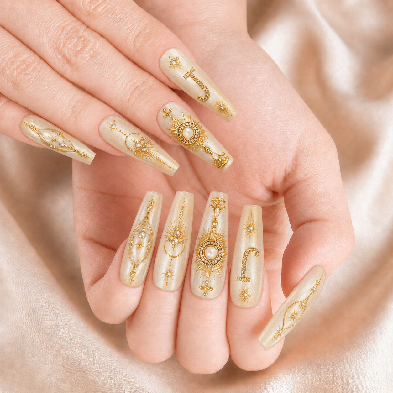 Monstrance - Personalized Press-On Nails