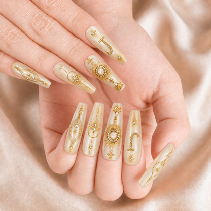 Monstrance - Personalized Press-On Nails