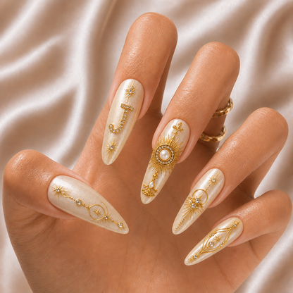 Monstrance - Personalized Press-On Nails