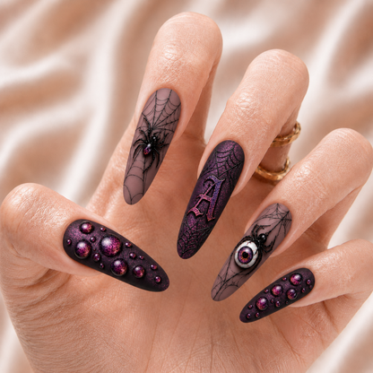 Spider Halloween - Personalized Press-On Nails