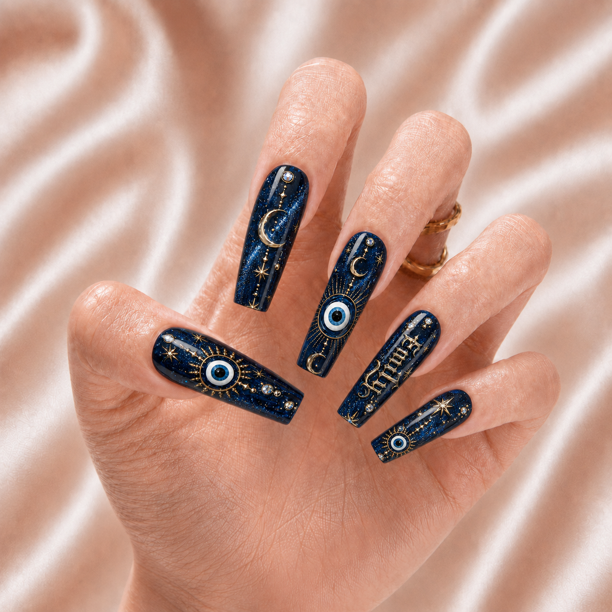 Evil Eye - Personalized Press-On Nails