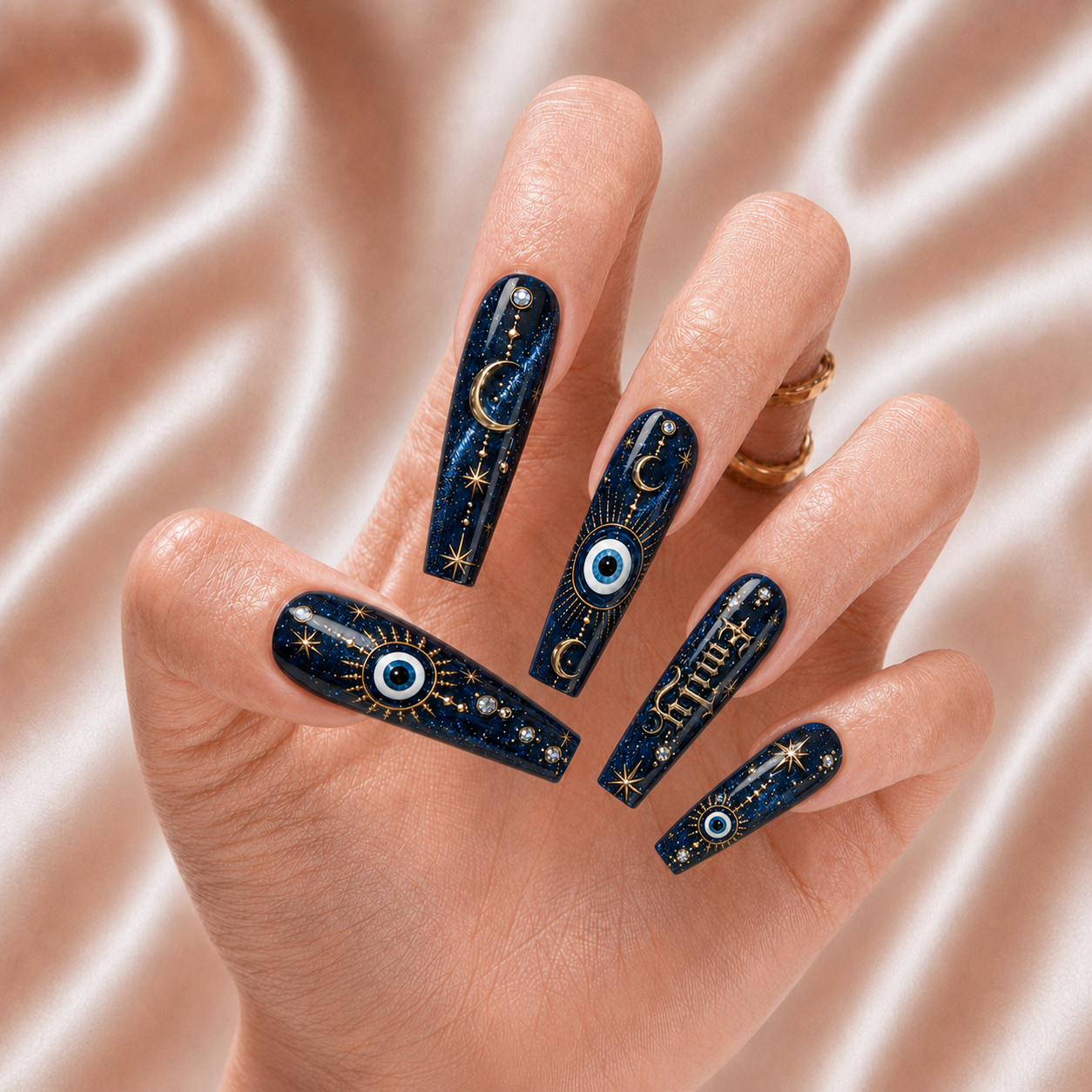 Evil Eye - Personalized Press-On Nails