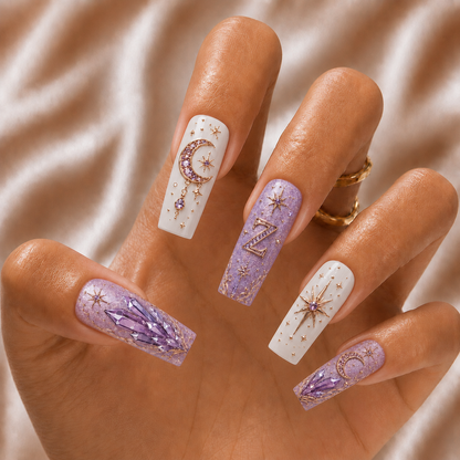 Celestial - Personalized Press-On Nails