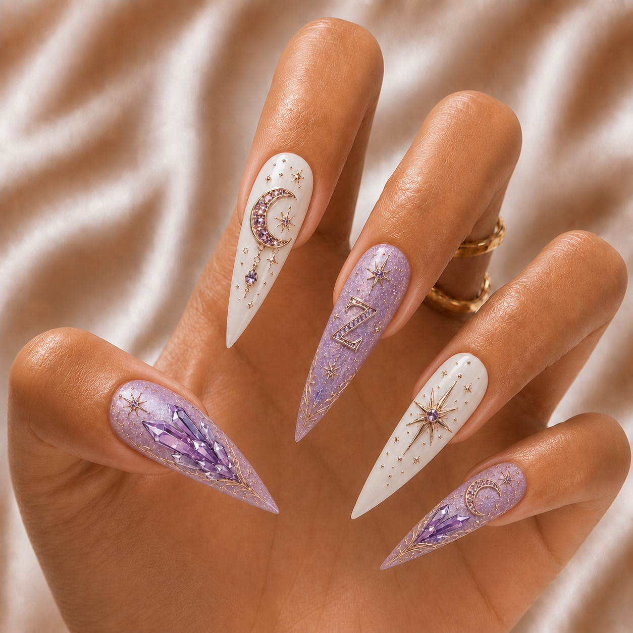 Celestial - Personalized Press-On Nails