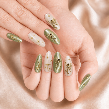Fairy Skeleton - Personalized Press-On Nails