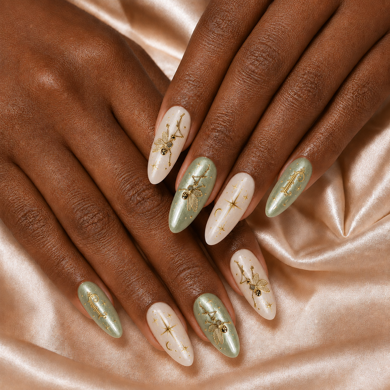 Fairy Skeleton - Personalized Press-On Nails