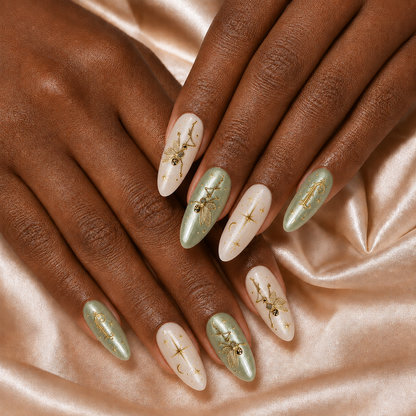 Fairy Skeleton - Personalized Press-On Nails