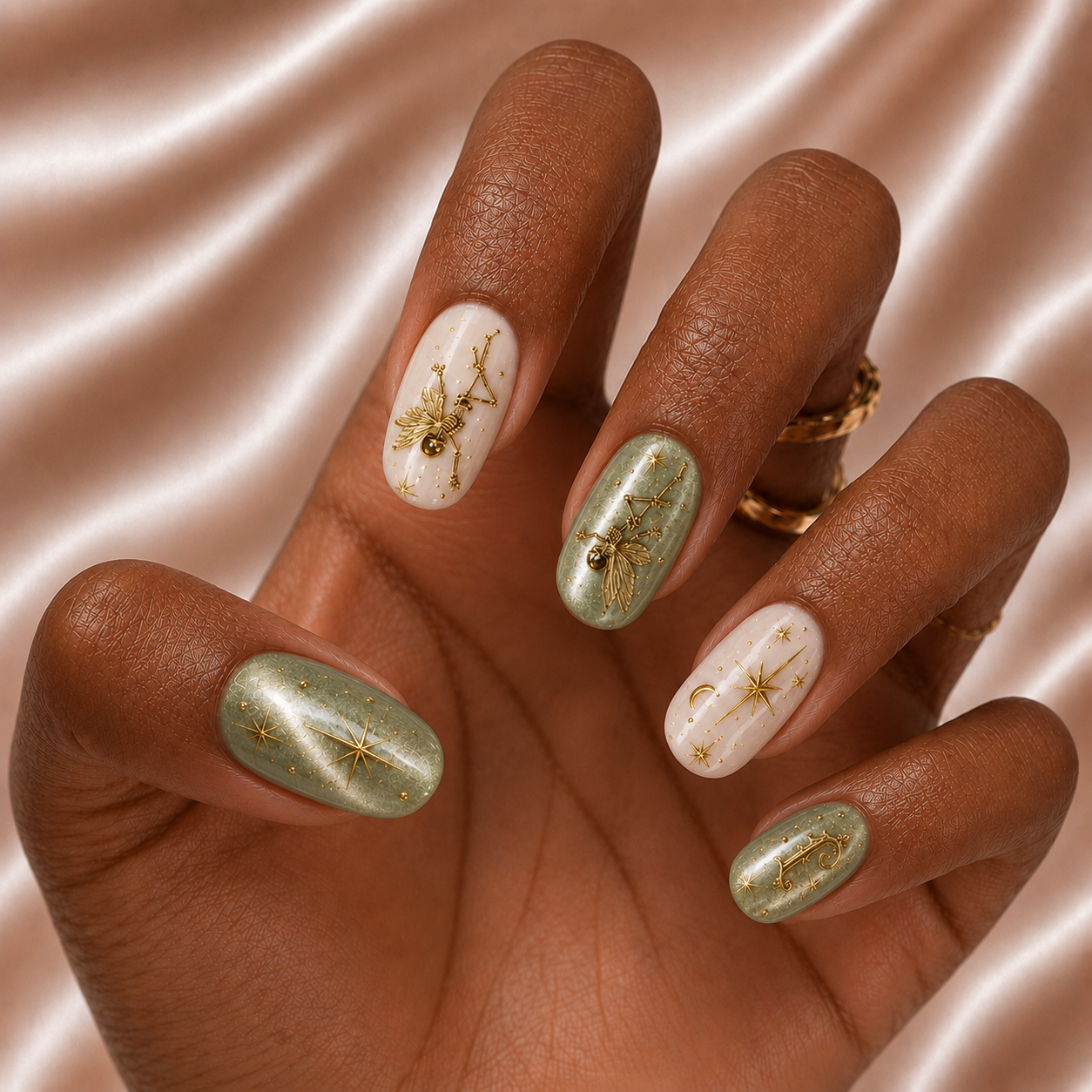 Fairy Skeleton - Personalized Press-On Nails