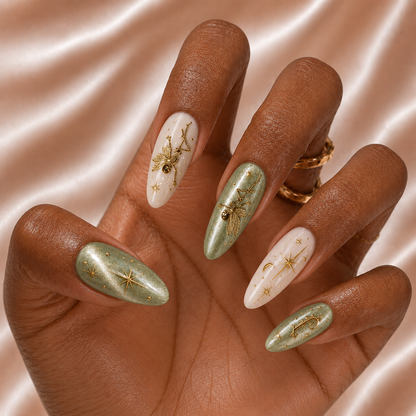Fairy Skeleton - Personalized Press-On Nails