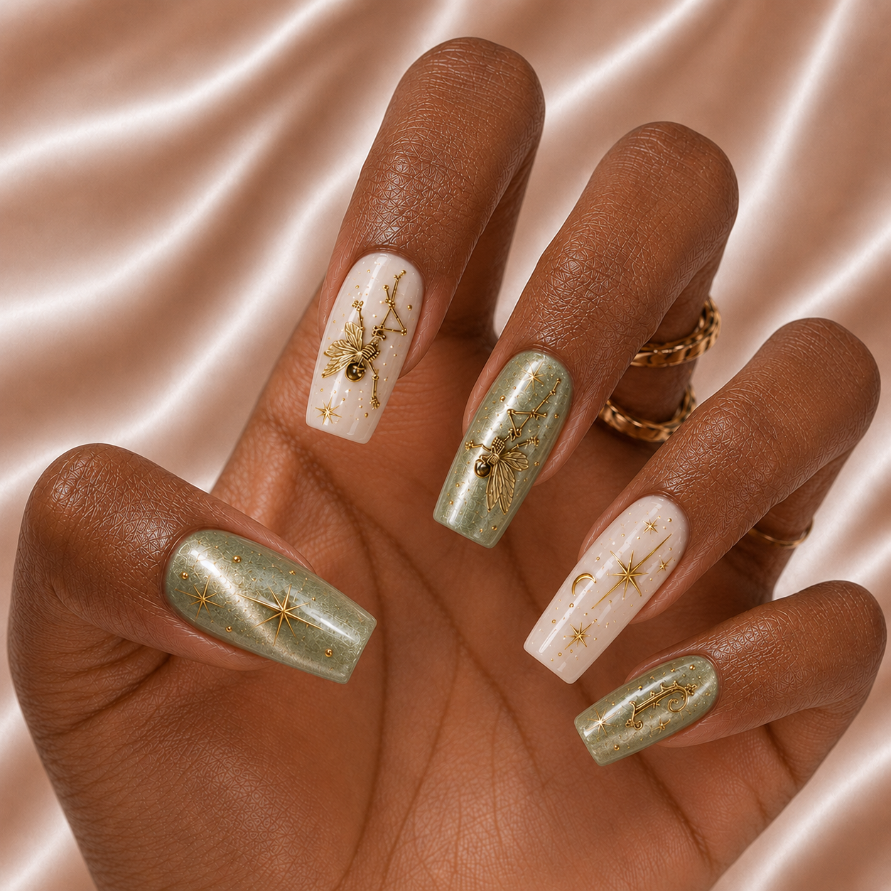 Fairy Skeleton - Personalized Press-On Nails
