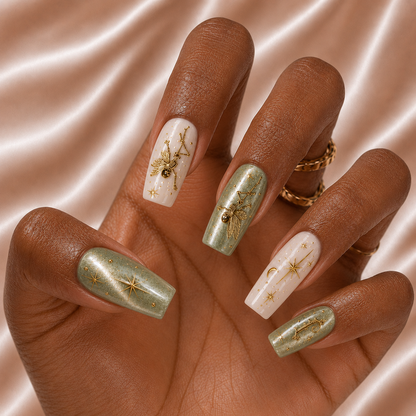 Fairy Skeleton - Personalized Press-On Nails