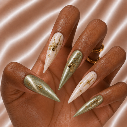 Fairy Skeleton - Personalized Press-On Nails