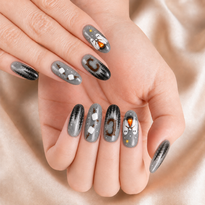 Ghost Camping - Personalized Press-On Nails
