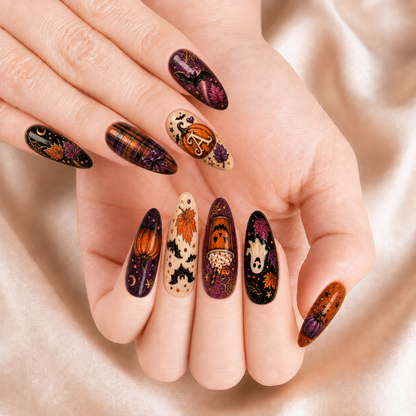 Halloween Skeleton - Personalized Press-On Nails