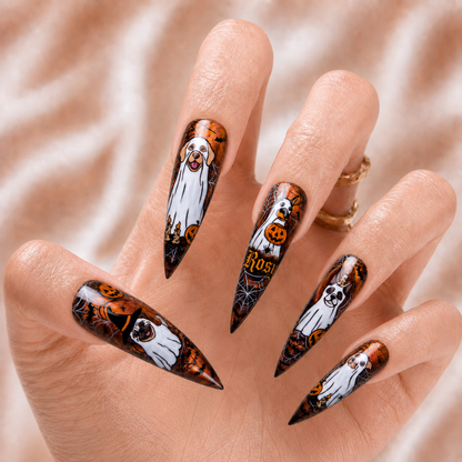Ghost Dog - Personalized Press-On Nails
