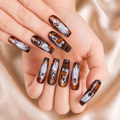 Ghost Dog - Personalized Press-On Nails