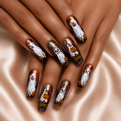 Ghost Dog - Personalized Press-On Nails