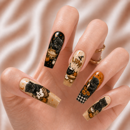 Kitty Biscuits - Personalized Press-On Nails