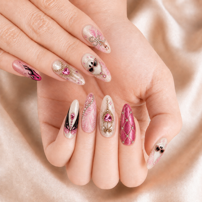 Glam Spooky Halloween - Personalized Press-On Nails