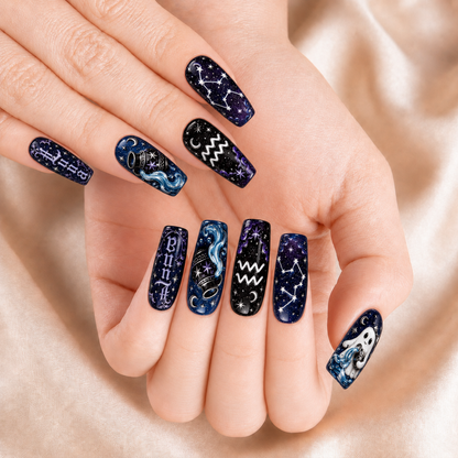 Ghost Zodiac - Personalized Press-On Nails