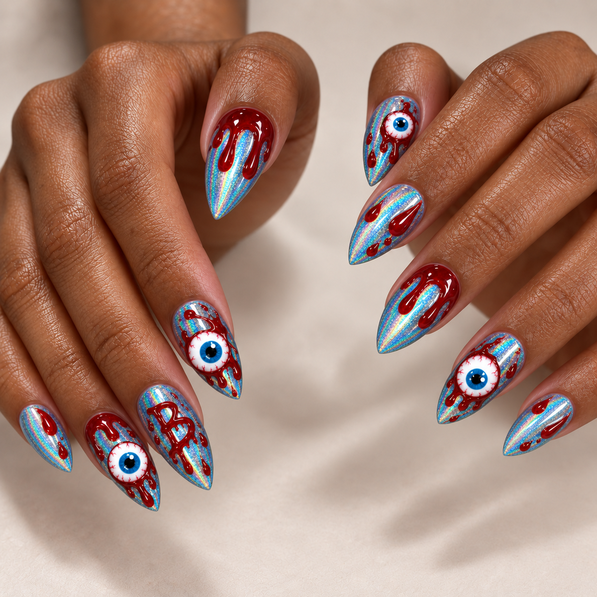 Eyeballs - Personalized Press-On Nails