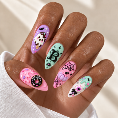 Spooky Cute - Personalized Press-On Nails