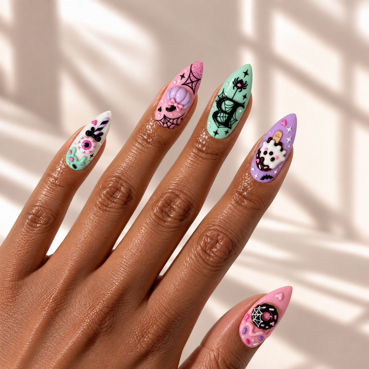Spooky Cute - Personalized Press-On Nails