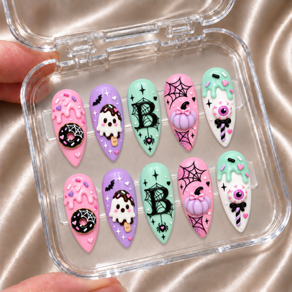 Spooky Cute - Personalized Press-On Nails
