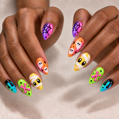 Ghost Gradient - Personalized Press-On Nails