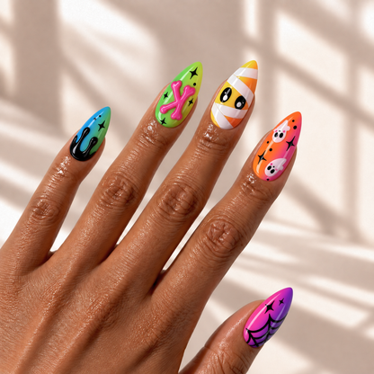 Ghost Gradient - Personalized Press-On Nails