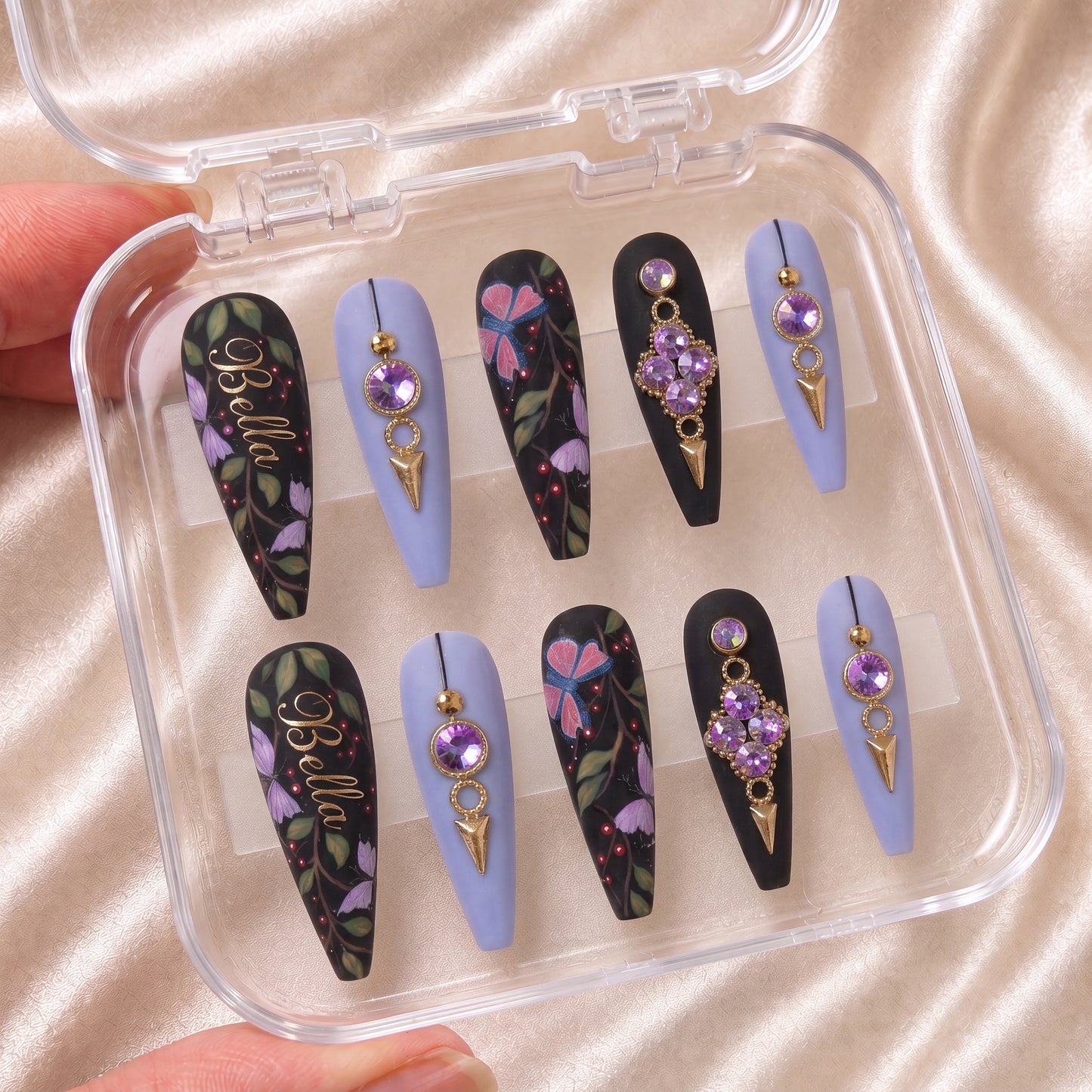 Gothic Garden - Personalized Press-On Nails