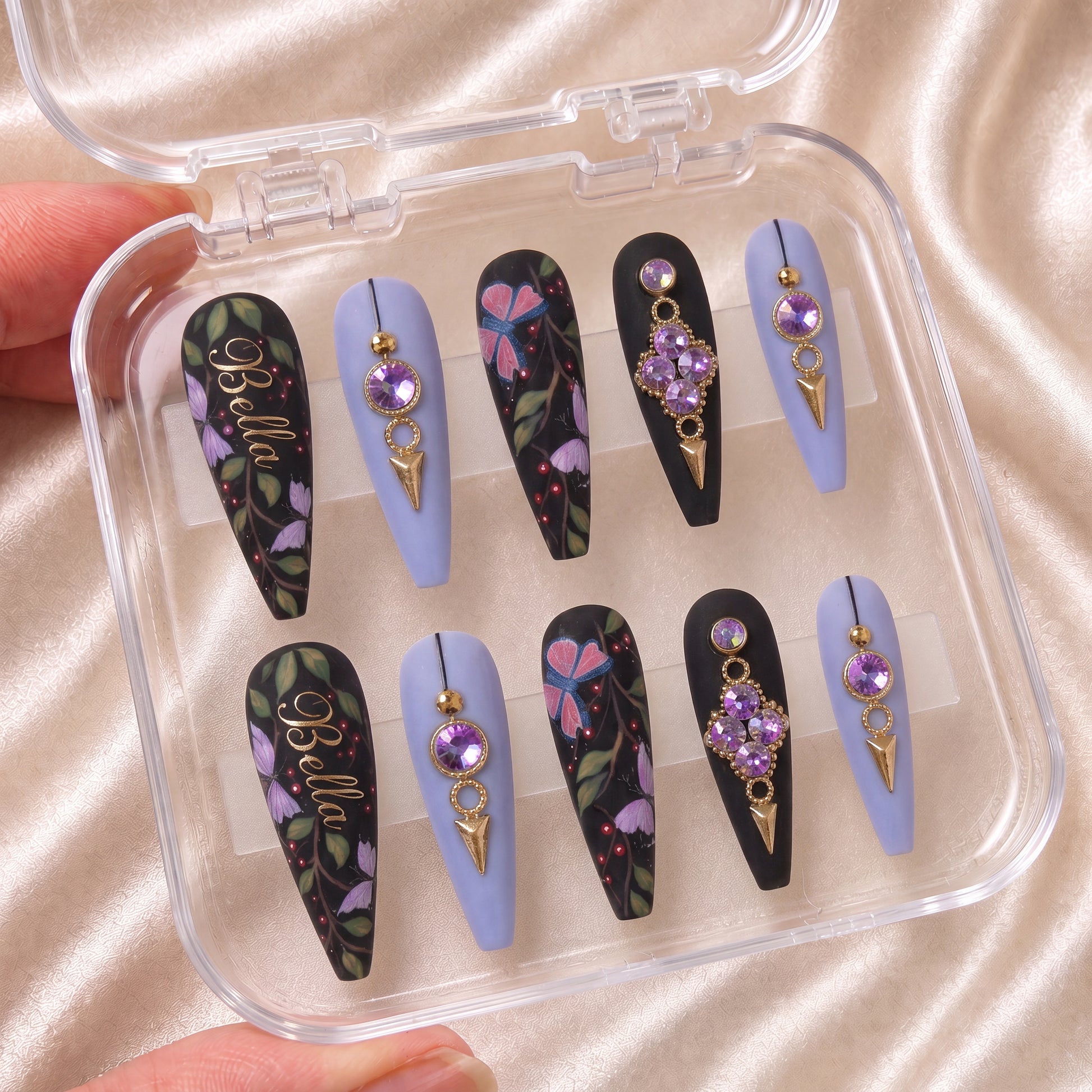Gothic Garden - Personalized Press-On Nails