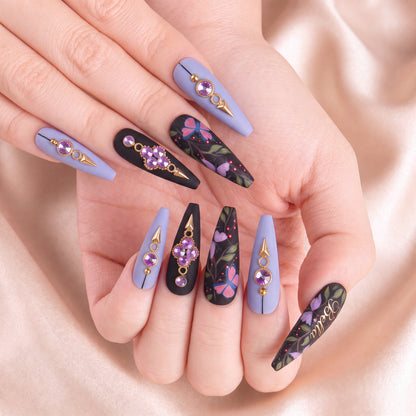 Gothic Garden - Personalized Press-On Nails