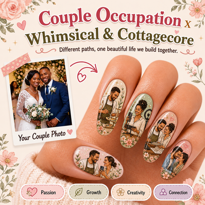 CUSTOMIZE COUPLE NAIL
