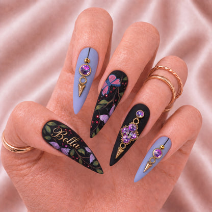 Gothic Garden - Personalized Press-On Nails