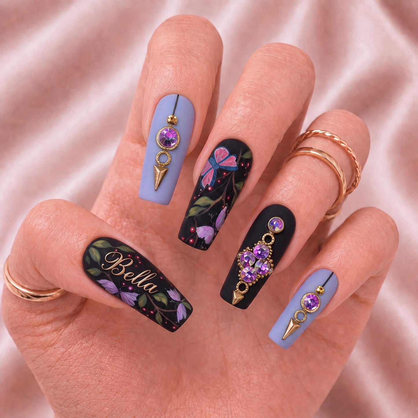 Gothic Garden - Personalized Press-On Nails