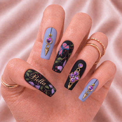 Gothic Garden - Personalized Press-On Nails